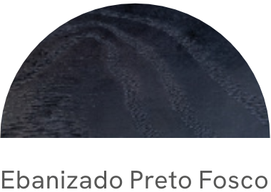 Ebanizado Preto Fosco